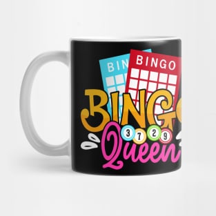 Bingo Queen T shirt For Women Mug